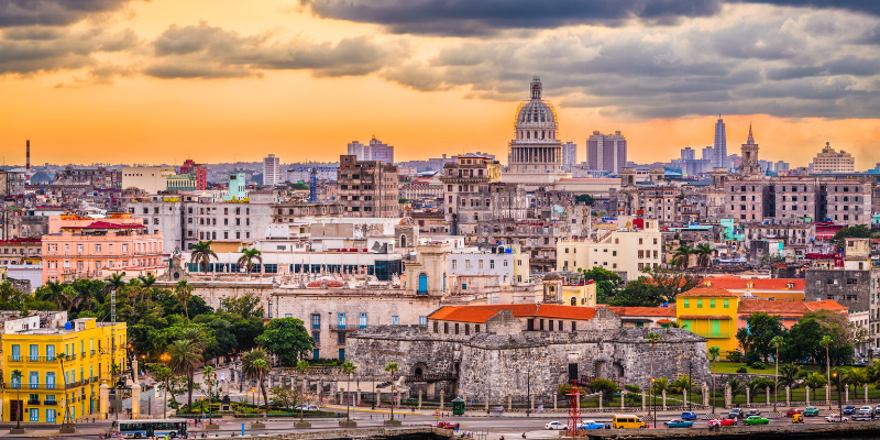 Delta Airlines Havana office in Cuba