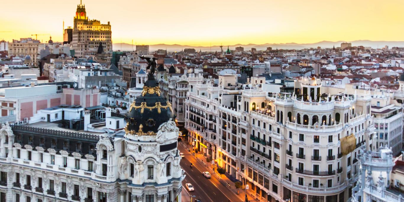 Delta Airlines Madrid office in Spain